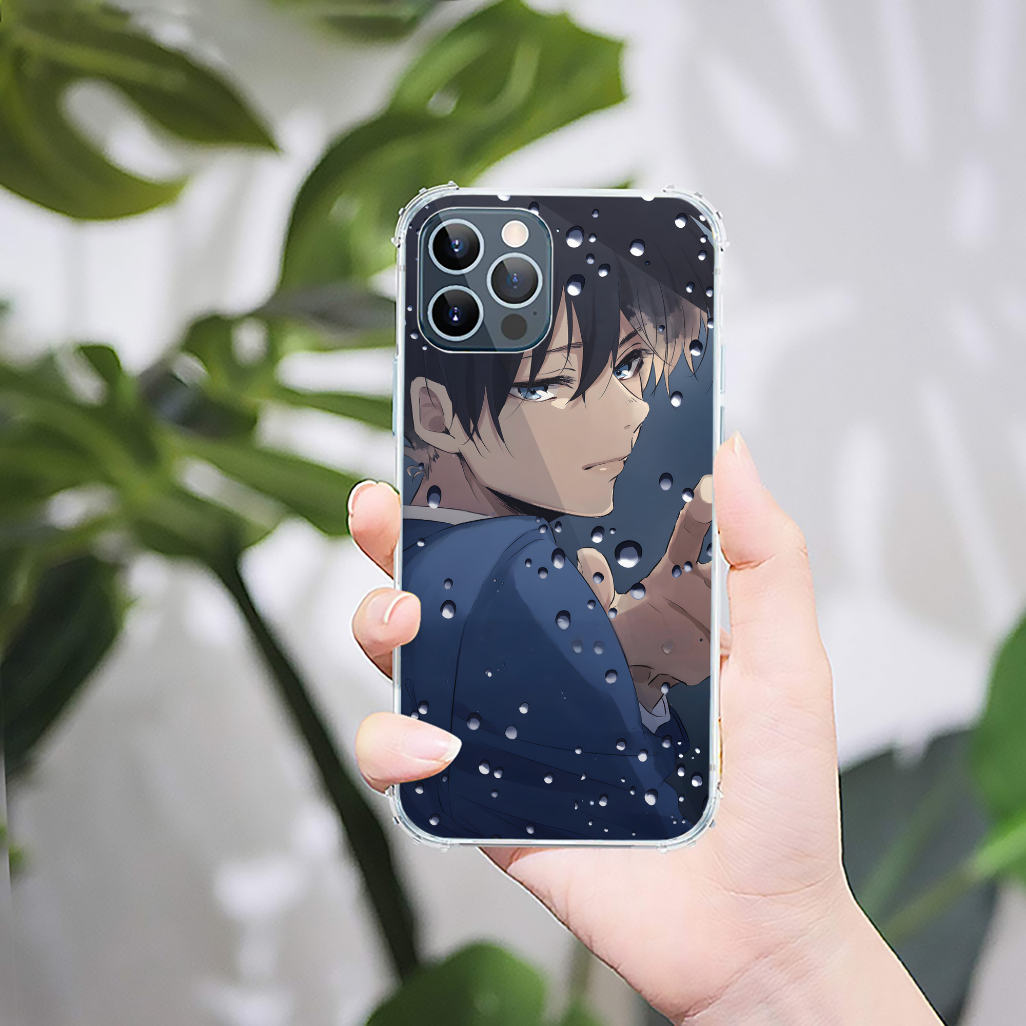 （画像用） 名探偵コナン Detective Conan 【iPhone 12シリーズ対応】透明スマホケース（クリアソフトケース）